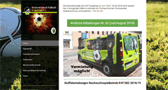 Desktop Screenshot of kv-fussball-erzgebirge.de