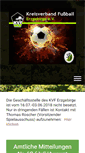 Mobile Screenshot of kv-fussball-erzgebirge.de
